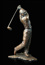 'Full Swing' Solid bronze sculpture