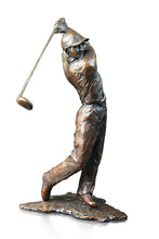 'Full Swing' Solid bronze sculpture